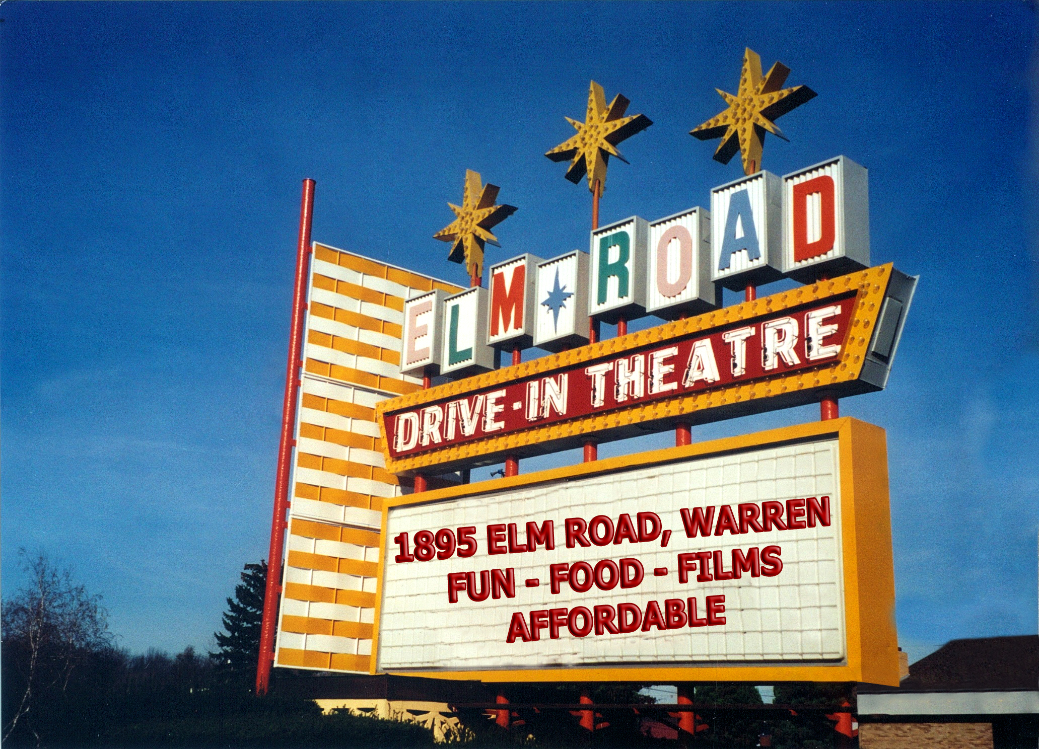 Elm Road Triple Drive-In Theatre in Northeast Ohio