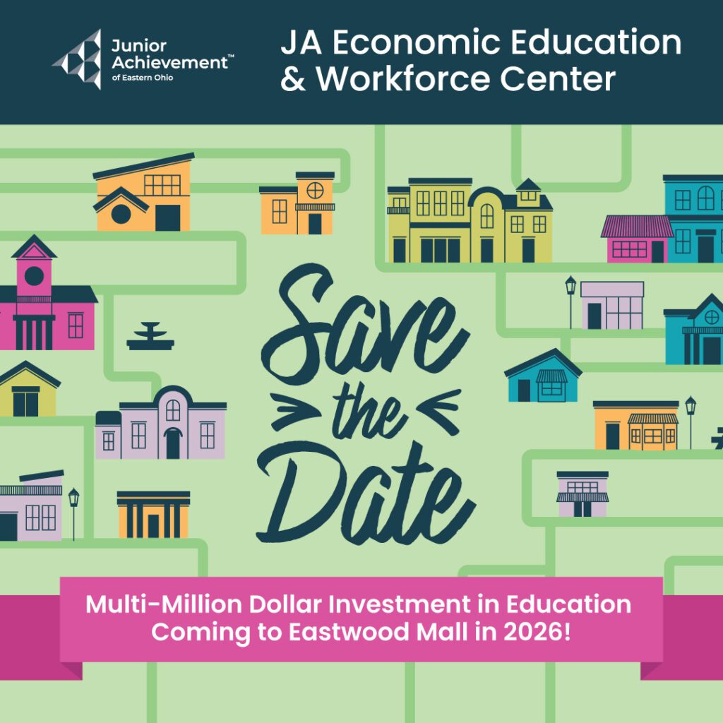 JA BizTown® combines in-class learning with a day-long visit to a simulated town.