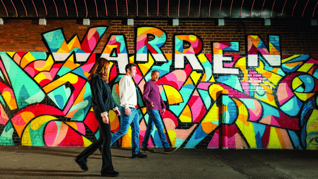 Dave Grohl Alley in Warren Ohio - Northeast Ohio places to visit.